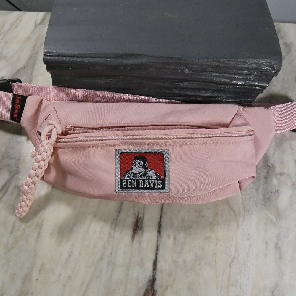 Ben Davis Waist Cross Body Bag/ Fanny Pack Pink